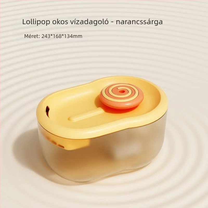 Macska vízadagoló, leválasztható dizájn, modell Yh-002, kód 001, kiadás 2025, súly 440 g