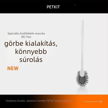 Xiaopei Okos Macska WC Tisztító Kefe, PP Anyag, Small PetKit Márka