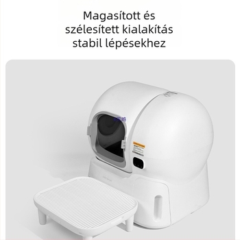 Intelligens macska WC-homok ellenőrző pedál, PVC anyag, Xiangrun márka, kompatibilis a 106-os intelligens macska toalellel, fröccsenés elleni védelem