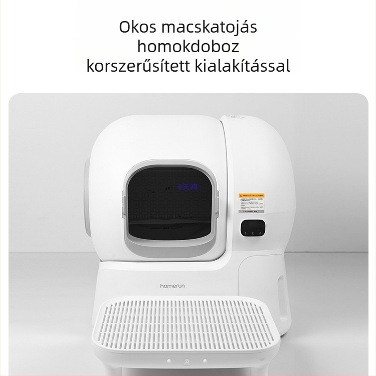 Intelligens macska WC-homok ellenőrző pedál, PVC anyag, Xiangrun márka, kompatibilis a 106-os intelligens macska toalellel, fröccsenés elleni védelem