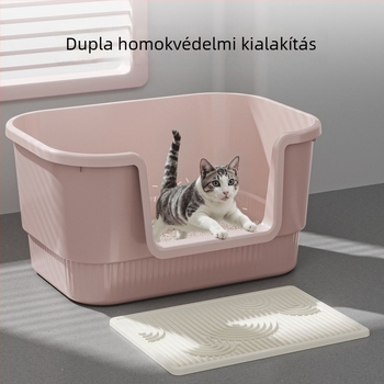 Macska toalett Anti-Splash - PVC anyag, felnőtteknek