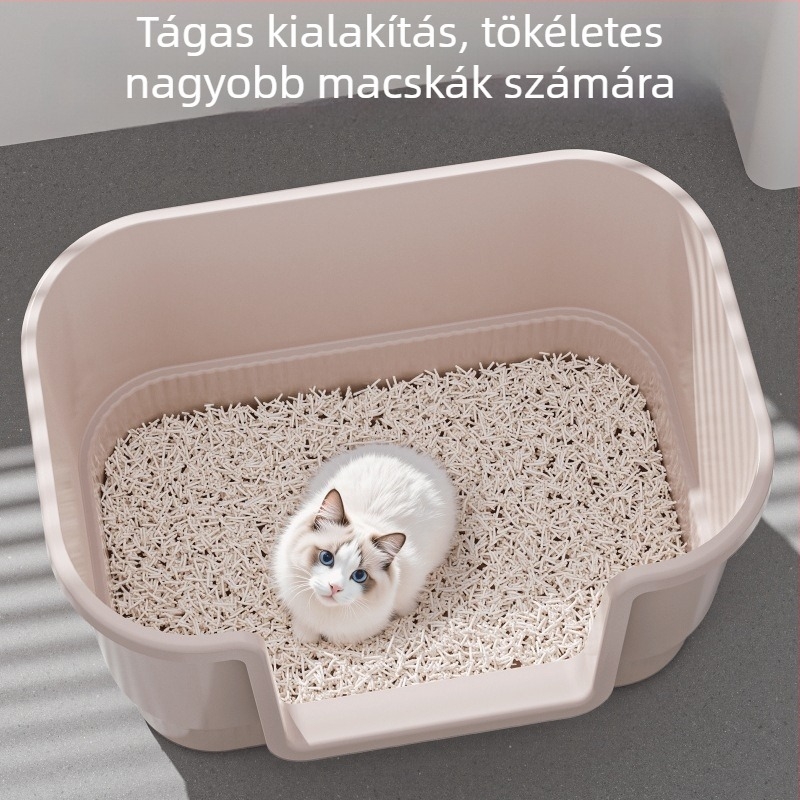 Macska toalett Anti-Splash - PVC anyag, felnőtteknek