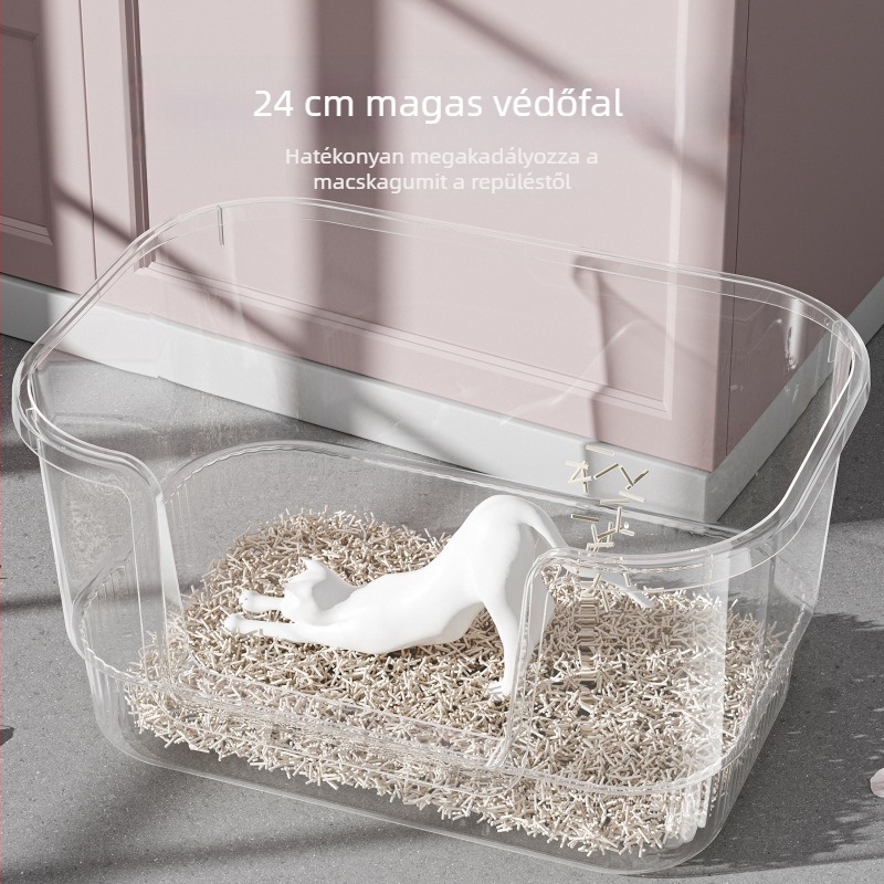 Macska toalett Anti-Splash - PVC anyag, felnőtteknek