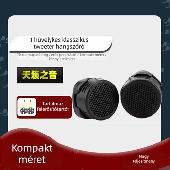 Körkörös autó tweeter, modell Tweeter head, 10W, 8Ω