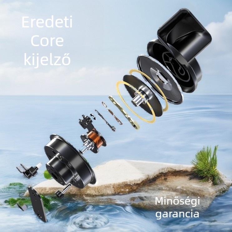 Autós kürt, modell K8001 univerzális, 12V/24V, impedancia 12 Ω, hangnyomás 105–118 dB