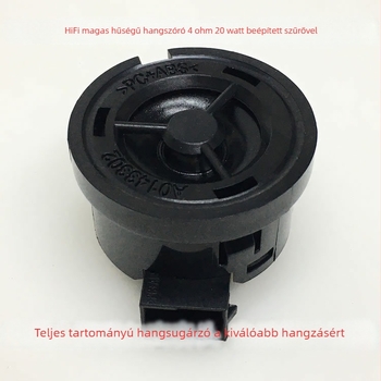 Autóba szerelt 1 hüvelykes tweeter, 4 Ω, 20 W