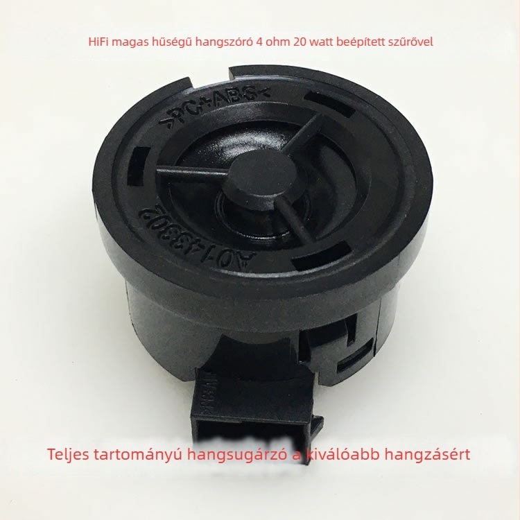Autóba szerelt 1 hüvelykes tweeter, 4 Ω, 20 W