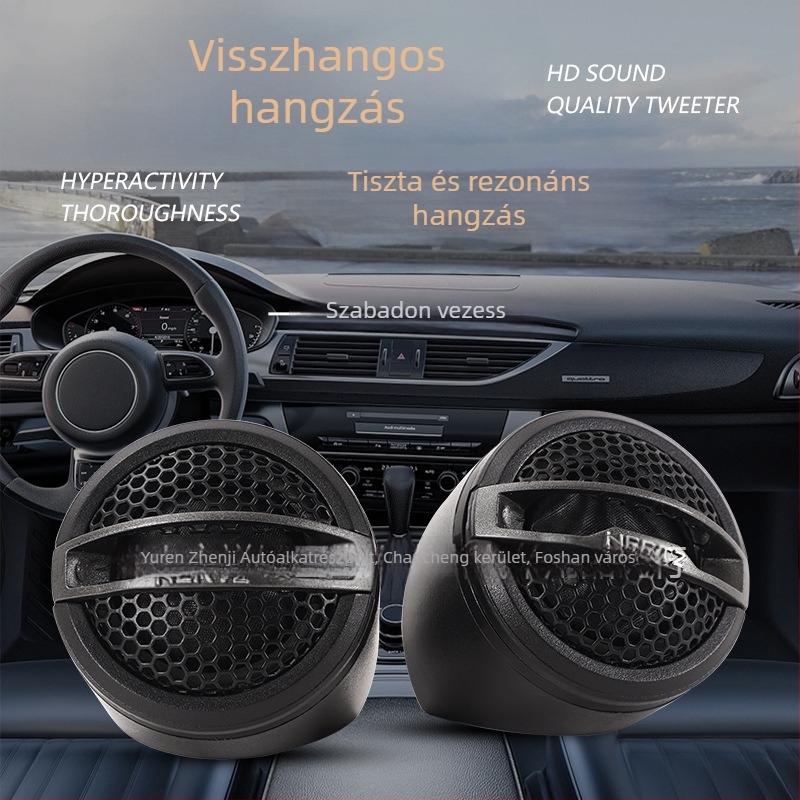 Autóhifi magashangszóró Hz 3.0t, 4Ω, 12V, frekvenciatartomány 2000-22000 Hz, érzékenység 92 dB