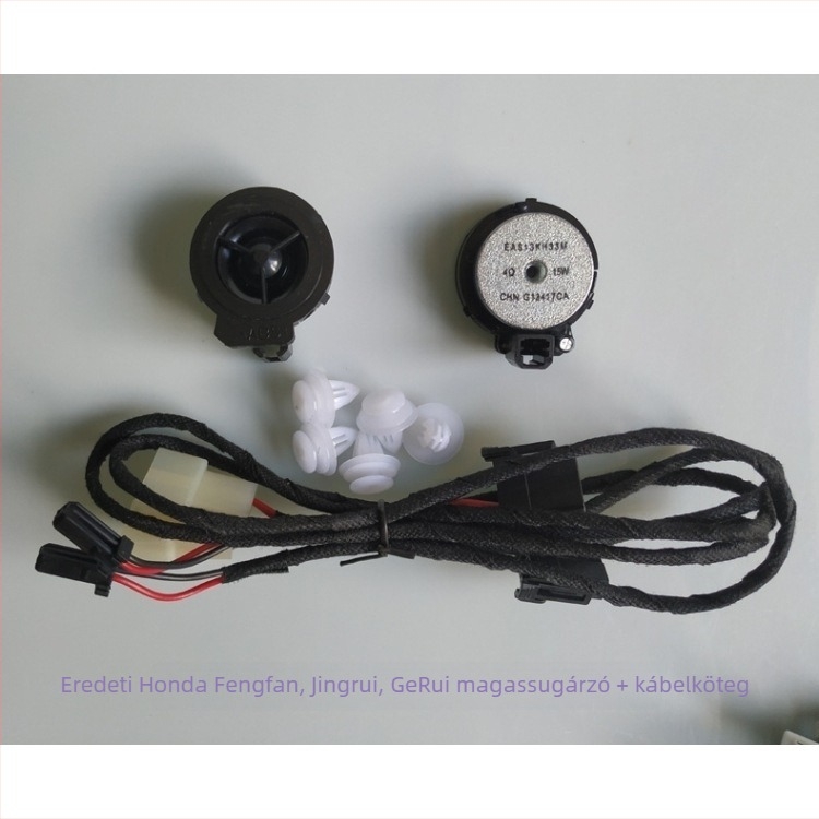 Honda Fengfan magas hangfrekvenciás hangszóró selyem membránnal, 1,5 hüvelyk, 12V, 40W, 4Ω, kábel ajtókilincshez