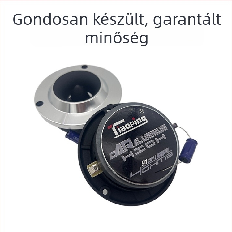 TP-11 Alumínium autóhangszóró (magas hang) — 4 Ω, 150 W, 35 Hz-20 kHz, 92 dB