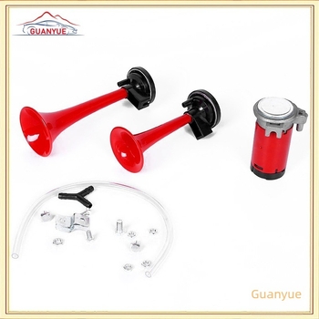 Autó légklaxon, modell GY-1202, 12V, 8Ω, 120 dB