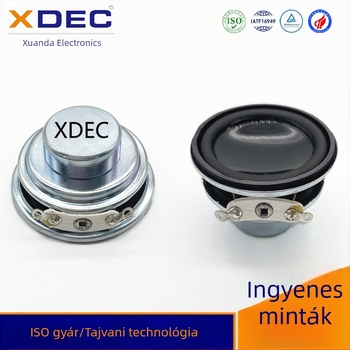 Személyre szabott 36 mm-es hangszóró, 4 Ω, 3 W – Bluetooth multimédiás hangszóró intelligens bútorokhoz AI-vel