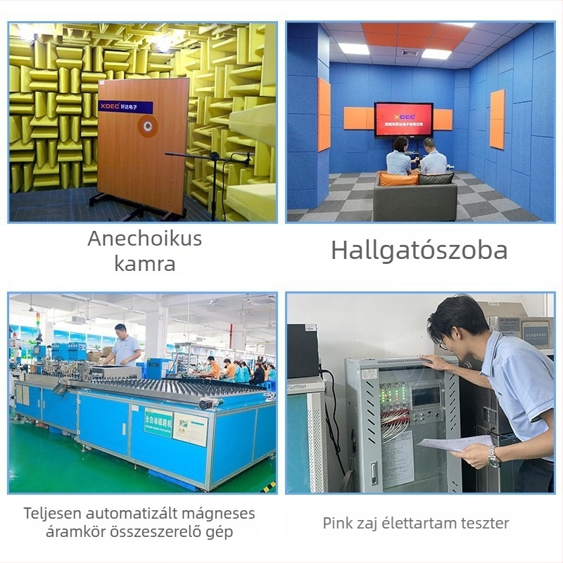 Személyre szabott 36 mm-es hangszóró, 4 Ω, 3 W – Bluetooth multimédiás hangszóró intelligens bútorokhoz AI-vel