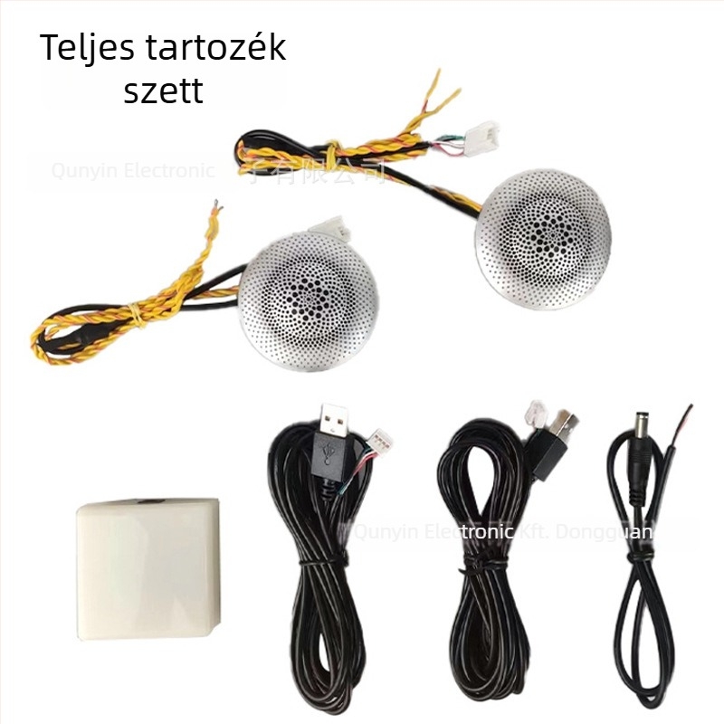 Autó középtávú hangszóró, környezeti világítással, 60 mm, 25-50 W, 4 Ω, 91 dB, 250-18 kHz