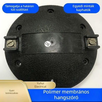 Titánium-diaphragma magas hangú tweeter, 76,2 mm átmérő, kürtös meghajtófej
