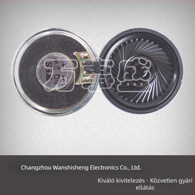 40 mm-es kürtő-hangszóró, 8 Ω, 2 W, ultranagy vékony vas ház, vízálló hangszóró navigációhoz, hátsó radarhoz és DVD-hez
