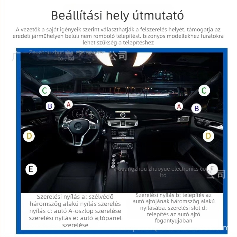 Autó tweeter KX-2501, univerzális kompatibilitás, 4 Ω impedancia, 92 dB hangnyomás