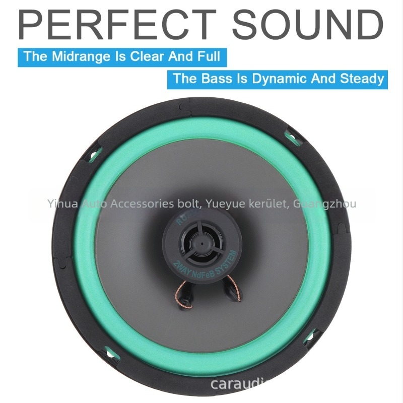 Koaxiális autóhangszóró 602, 12V, 4 Ω, 300 W, frekvenciatartomány 25–65 Hz