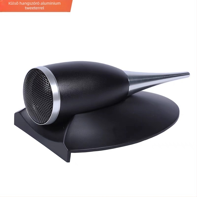 Külső magasfrekvenciás hangszóró alumínium házban, neodímium mágnes, selyem membrán, felső rögzítés