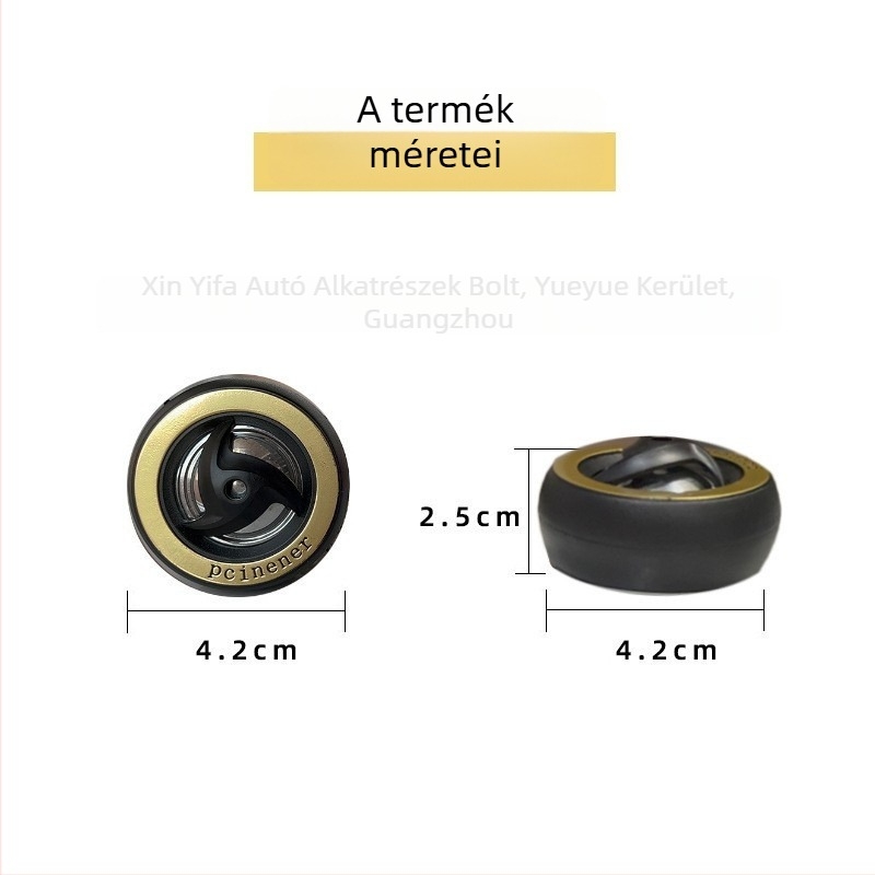 TS250 autóhifi tweeter pár – modell S250, 120W, 4Ω, 90dB, 12V