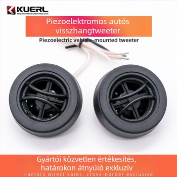 Autó piezoelektrikus magas hangfrekvenciás hangszóró SPT-018 Universal 12–24V 60W 4Ω 102dB 3.5–20kHz