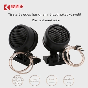 Autós tweeter K-366, 380 W, frekvenciasáv 5 kHz–20 kHz, érzékenység 89 dB