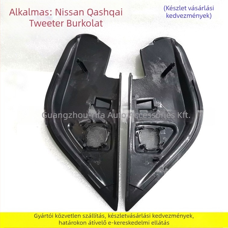 Qashqai tweeter hálófedél, A-oszlophoz, 4 Ω impedancia, 88 dB érzékenység