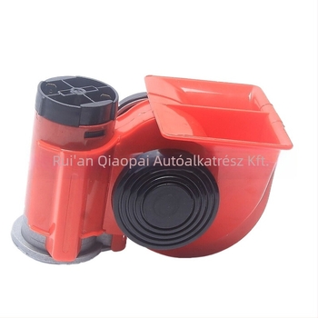 Autó légkürt integrált pumpával, 12/24V, 10W, 150dB, modell 65892