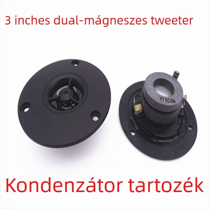 Tweeter hangrendszer erősítővel és mélynyomóval