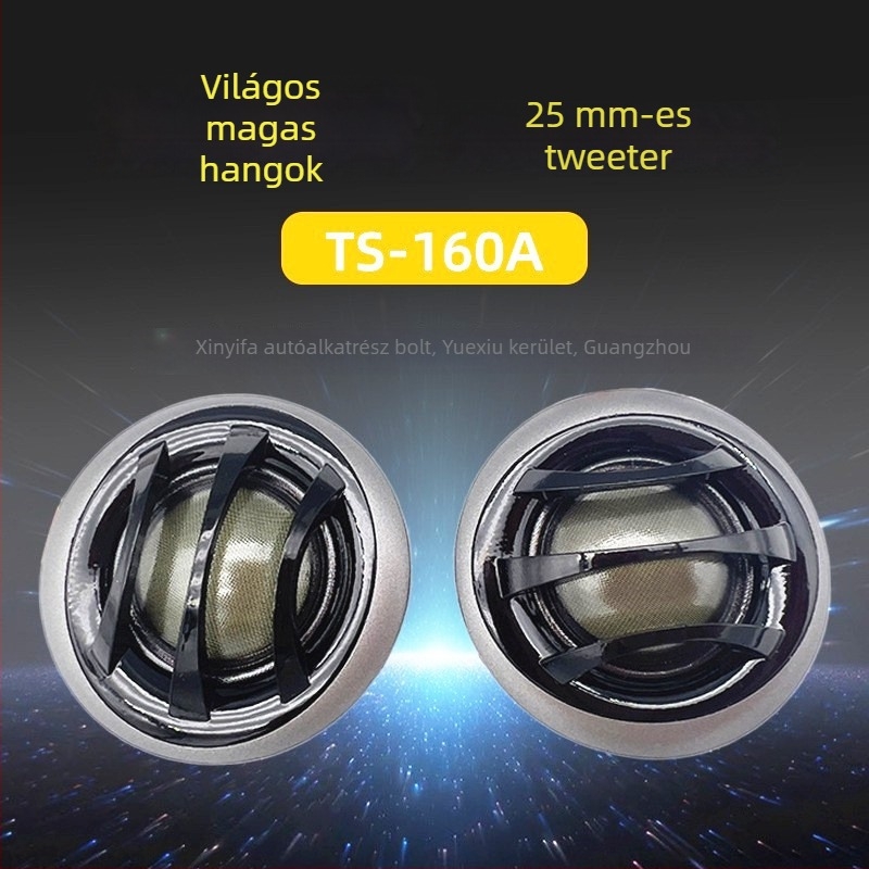 Ts-160A selyemkupolás magas hangszóró – 150 W, 4 Ω, 35 Hz–20 kHz