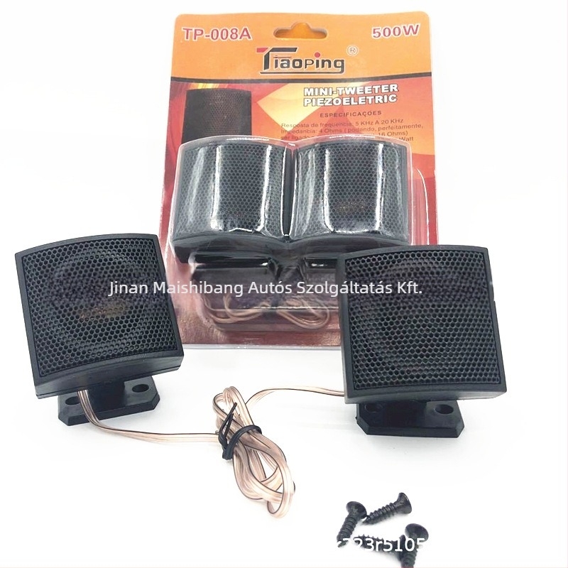 Autóhifi magas frekvenciás hangszóró TP-008A, 12V, 80W, 4 Ω, 90 dB (Tiaoping)