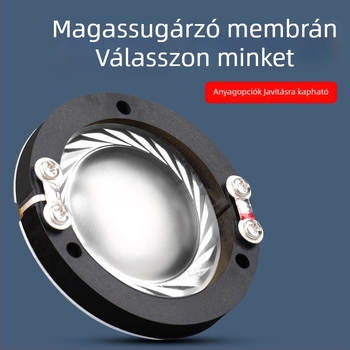 34-core körkörös keretes dinamikus magasfrekvenciás hangszóró polimer membránnal és hangtekercssel