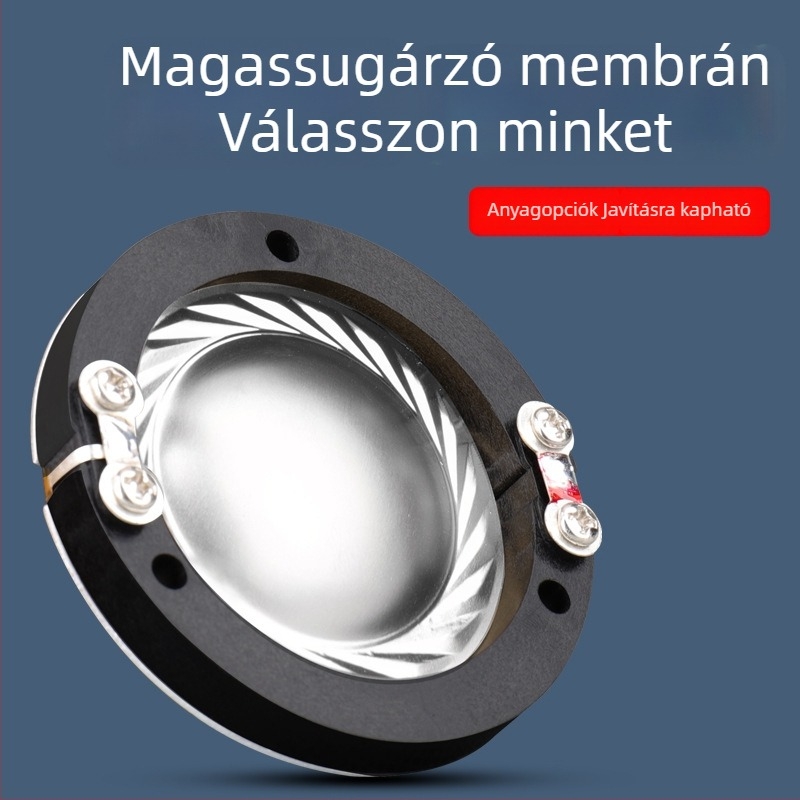 34-core körkörös keretes dinamikus magasfrekvenciás hangszóró polimer membránnal és hangtekercssel