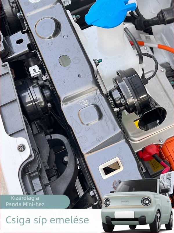 Panda Mini autóklaxon – magas és alacsony hang, OEM-kompatibilis figyelmeztető kiegészítő