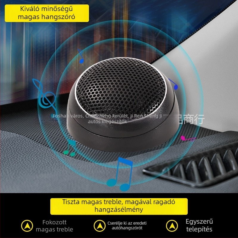 Autóhifi tweeter Ts-T480A, impedancia 4 Ω, érzékenység 92 dB, kompatibilis a 19-23 Lingpai Xiangyu