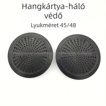 Tweeter rács felújítás – Upgrád A-pillár ajtó panel dekorat műanyag védővel, univerzális kompatibilitás — Márka: Lemans; Anyag: ragasztó; Alkalmazható modellek: Univerzális; SNR: 50