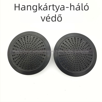 Tweeter rács felújítás – Upgrád A-pillár ajtó panel dekorat műanyag védővel, univerzális kompatibilitás — Márka: Lemans; Anyag: ragasztó; Alkalmazható modellek: Univerzális; SNR: 50
