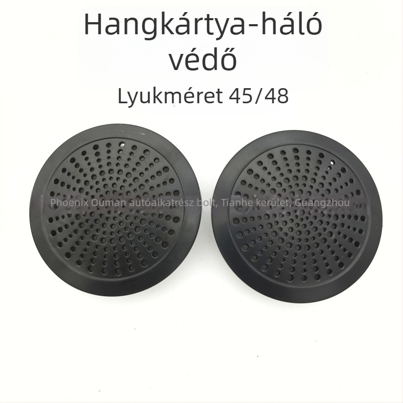 Tweeter rács felújítás – Upgrád A-pillár ajtó panel dekorat műanyag védővel, univerzális kompatibilitás — Márka: Lemans; Anyag: ragasztó; Alkalmazható modellek: Univerzális; SNR: 50