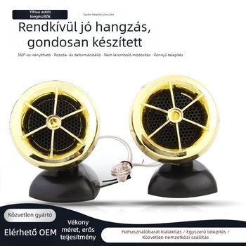 Autóhifi magas frekvenciás tweeter, modell 524, 150W, 4Ω, 12V