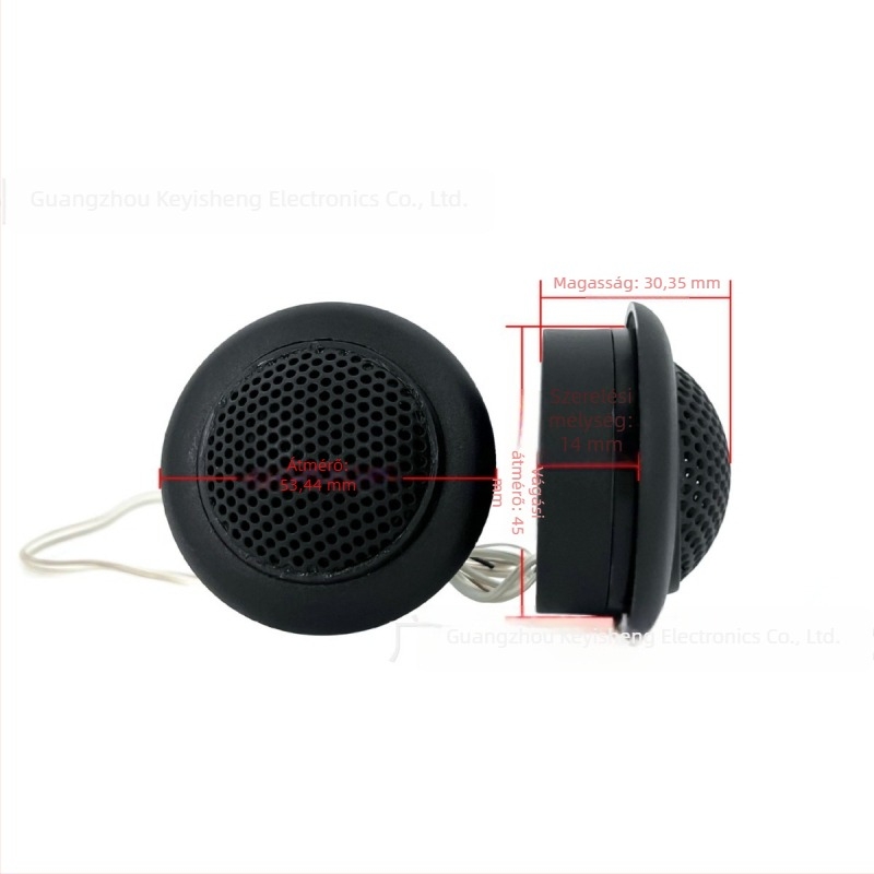 TS-T120 autóhangszóró – audiophile osztályú A-pillér magas hangfrekvenciás hangszóró, 4 Ω, 90 dB érzékenység