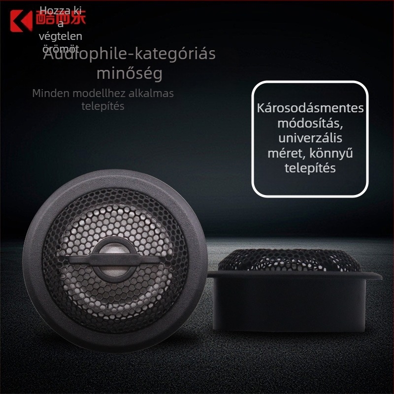 Autóhifi magasfrekvenciás hangszóró HI-H7, 4 Ω, 1 kHz–20 kHz, 92 dB