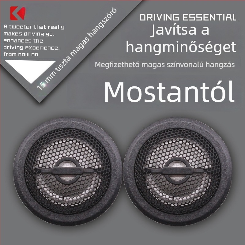 Autóhifi magasfrekvenciás hangszóró HI-H7, 4 Ω, 1 kHz–20 kHz, 92 dB