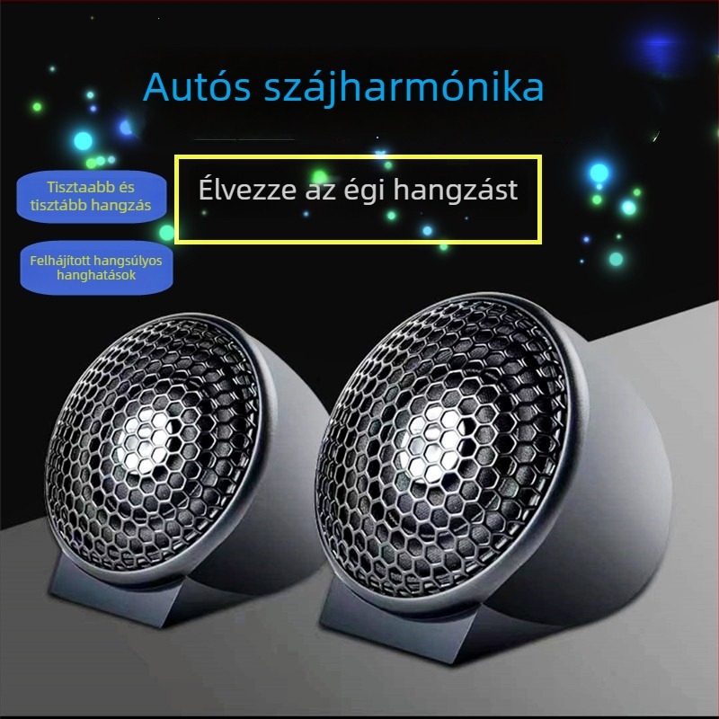 Autóhifi tweeter TS-180A, impedancia 4 Ω, teljesítmény 150 W, frekvencia-válasz 20-80, érzékenység 91 dB