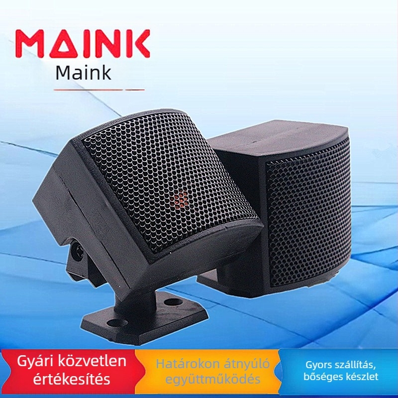 Autó tweeter Ma-004a, 4Ω, 5W, 1–22 kHz, univerzális kompatibilitás