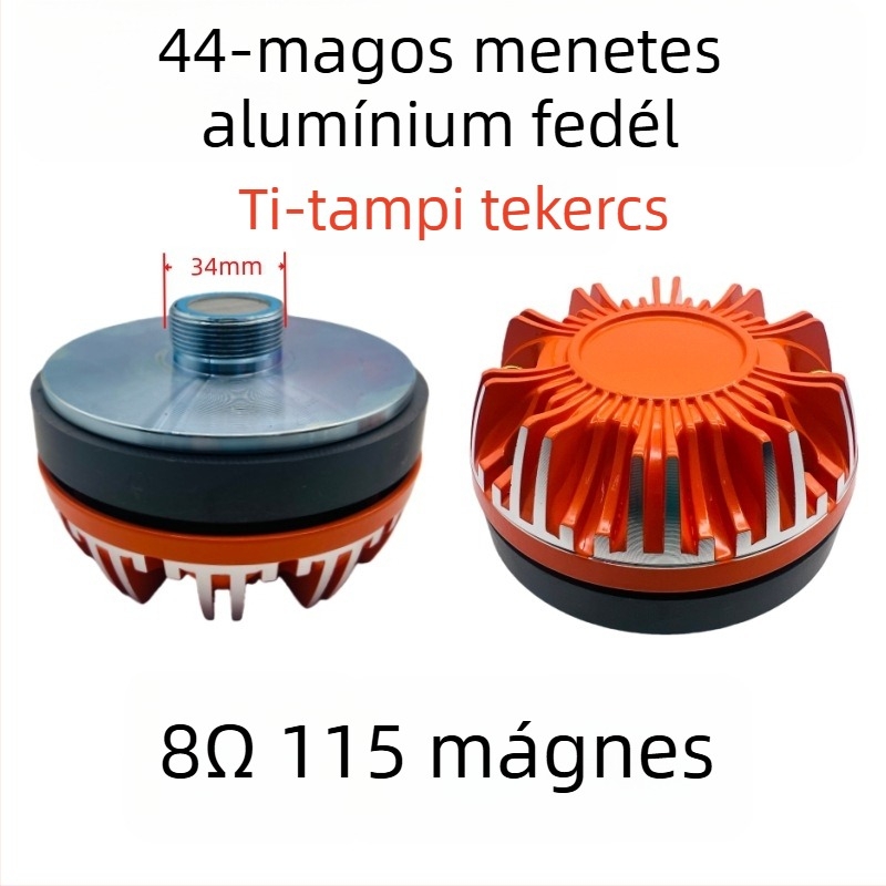 Aooboe tweeter - tiszta titánium membrán, külső mágneses hajtás, 8 Ω, professzionális audio