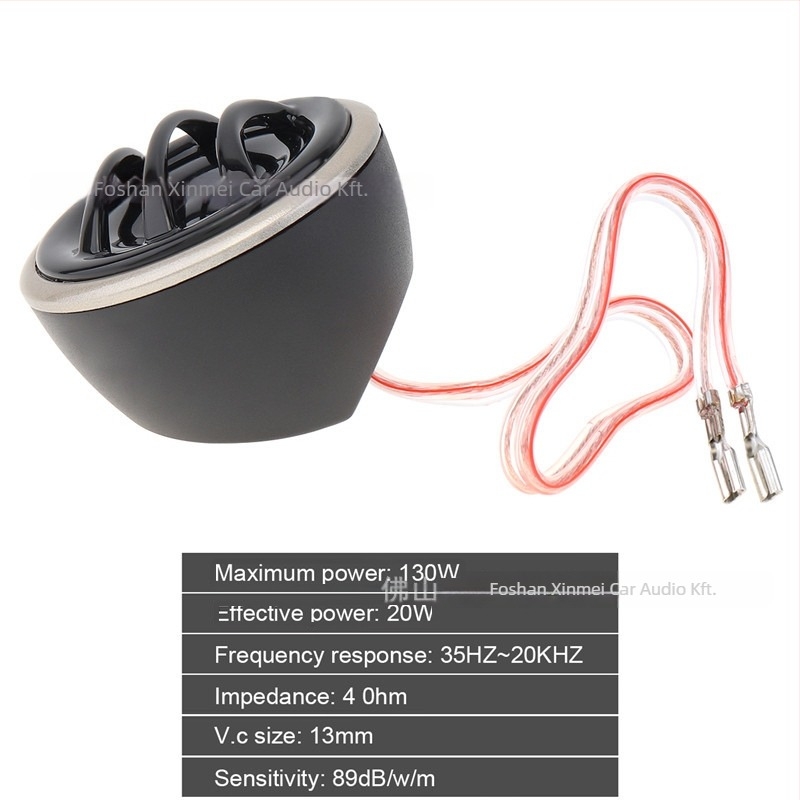 Autós tweeter TP-160, magas hang, 150W, 4Ω, érzékenység 89 dB
