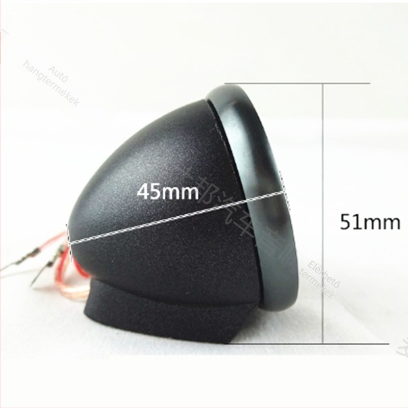 Autós tweeter Dlx-Z25T – 4 Ω, 70 W, 25 Hz–35 kHz, Selyem membrán