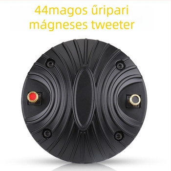 T34-D tweeter, 8 Ω, 40 W, alumínium diafragma, belső mágnes