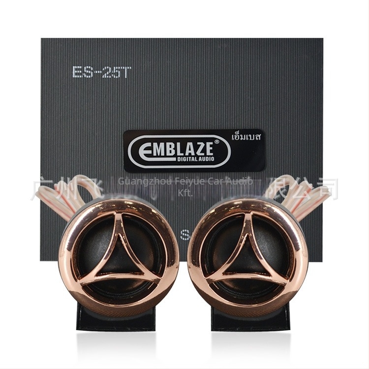 Autó-tweeter ES-25T – 30–100 W, 4 Ω, frekvencia-válasz 80–22 kHz
