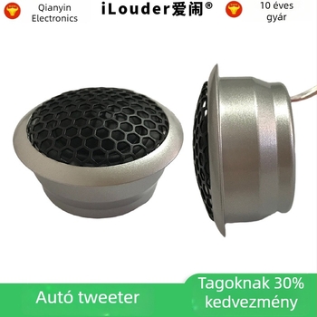 Ilouder Loves autóhifi tweeter papírmentes diafragmával, belső mágneses architektúra, egypontú irányítás